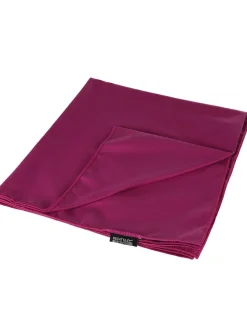 Reishanddoek "Travel Towel Large" paars - (L)135 x (B)70 cm