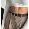 Riem zwart - (L)100 cm