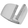 Ring met kristallen