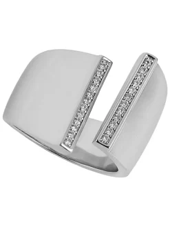 Ring met kristallen