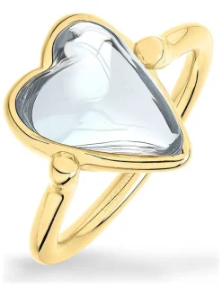 Ring met kristallen