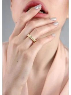 Ring zilverkleurig