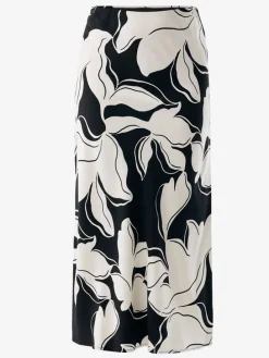 Rok "Azalea" zwart/crème
