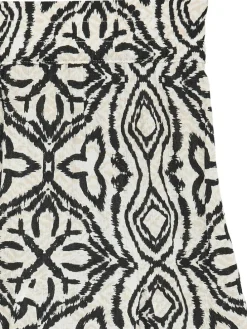 Rok beige/zwart