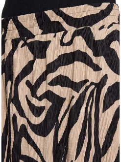Rok beige/zwart