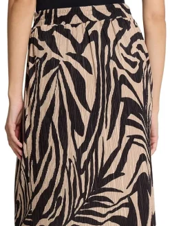 Rok beige/zwart