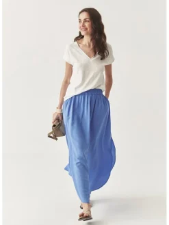 Rok blauw