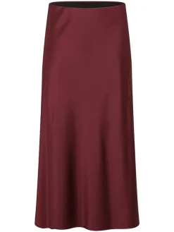 Rok bordeaux rood