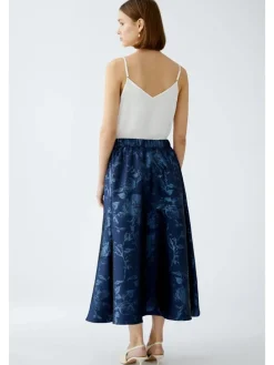 Rok donkerblauw