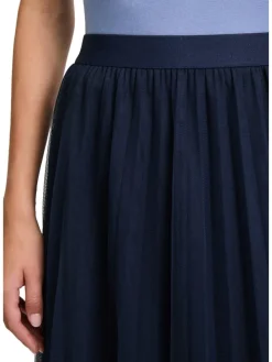 Rok donkerblauw