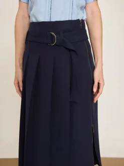 Rok donkerblauw