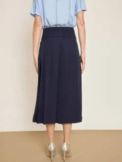 Rok donkerblauw