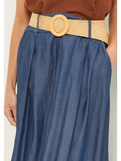 Rok donkerblauw