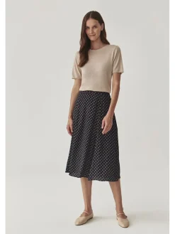 Rok donkerblauw