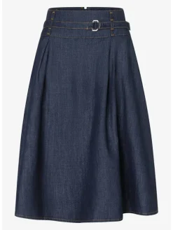 Rok donkerblauw