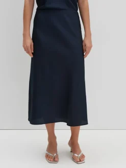 Rok donkerblauw