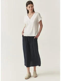 Rok donkerblauw