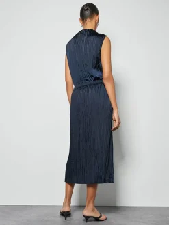 Rok donkerblauw
