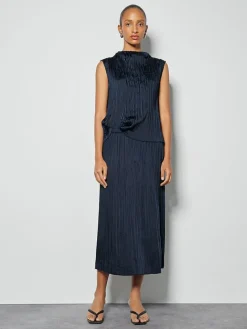 Rok donkerblauw