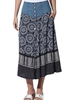 Rok donkerblauw
