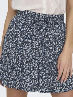 Rok donkerblauw