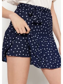 Rok donkerblauw