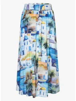 Rok geel/wit/blauw