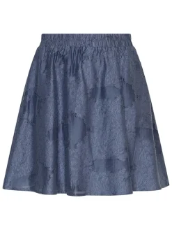 Rok "Orkidea" blauw