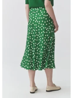 Rok "Satini" groen