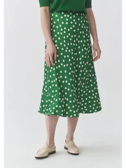 Rok "Satini" groen