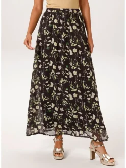 Rok zwart/groen
