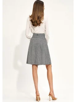 Rok zwart/wit