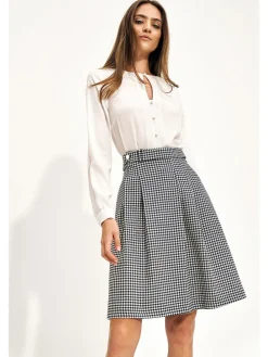 Rok zwart/wit