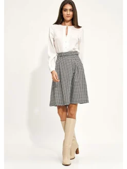 Rok zwart/wit