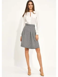 Rok zwart/wit