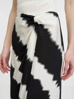 Rok zwart/wit