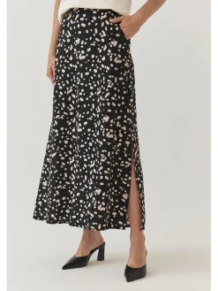 Rok zwart/wit