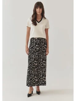 Rok zwart/wit