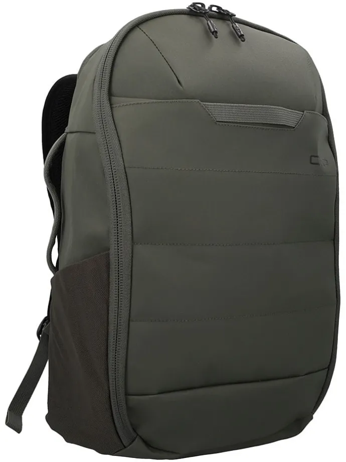 Rugzak "Aeryn" donkergroen - (B)25 x (H)40 x (D)14 cm