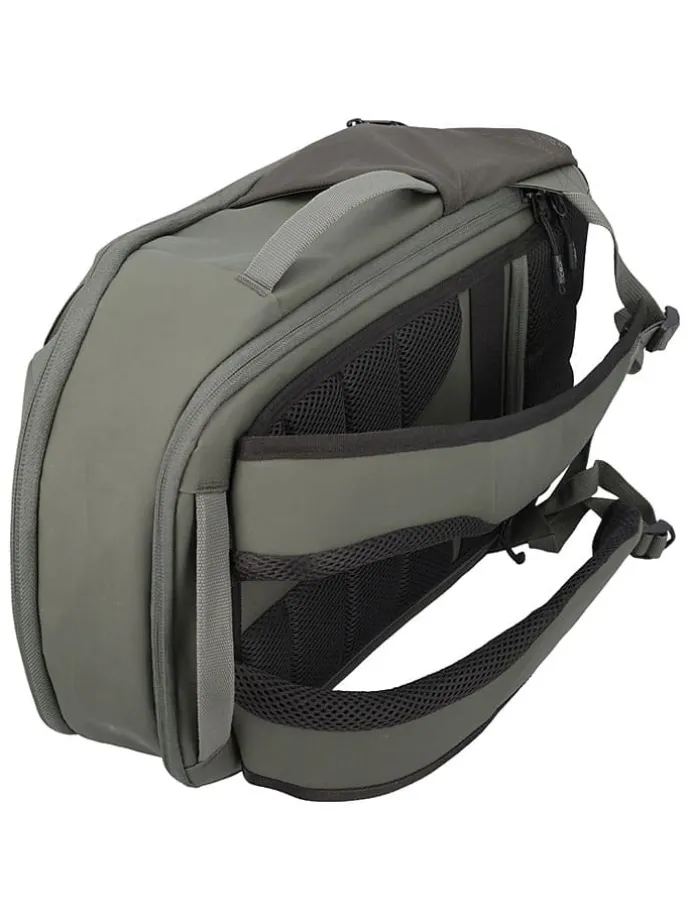 Rugzak "Aeryn" donkergroen - (B)25 x (H)40 x (D)14 cm