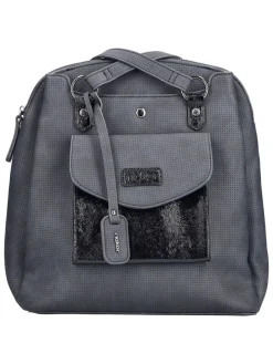 Rugzak grijs - (B)31 x (H)32 x (T)12 cm
