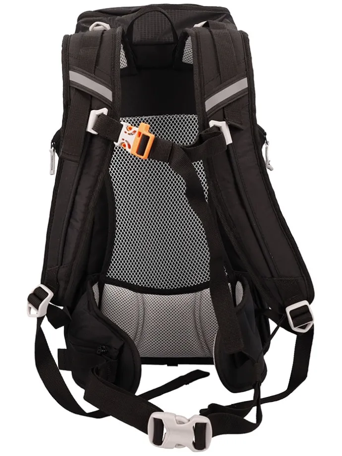 Rugzak "Nordwest" zwart - (B)27 x (H)45 x (D)16 cm