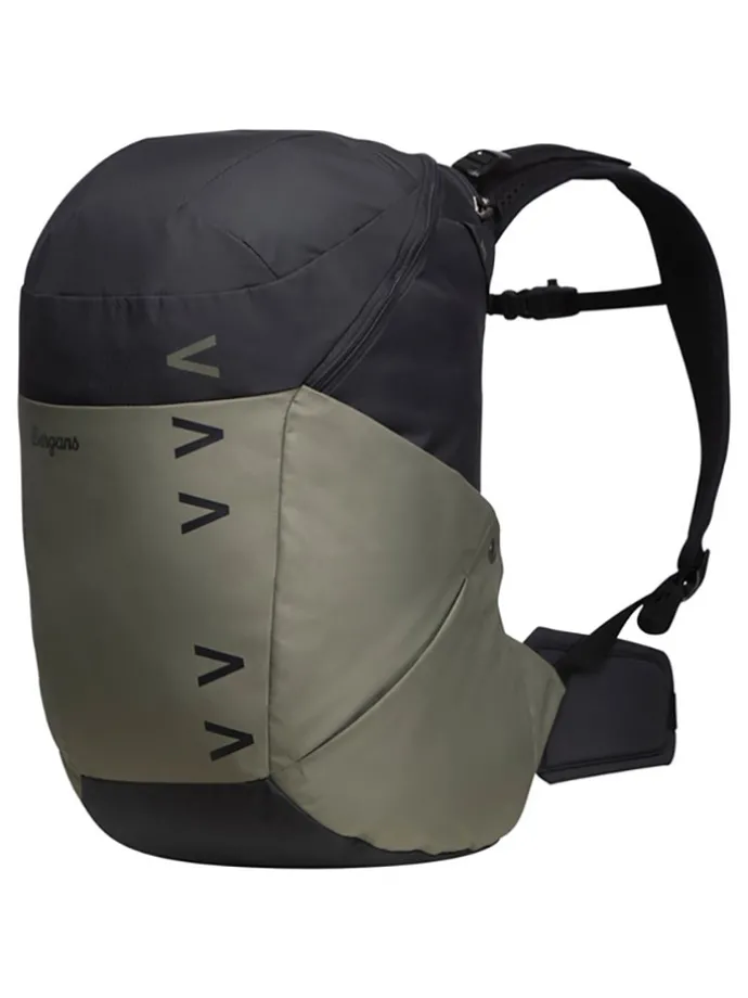 Rugzak " Vaagaa Daypack 26 S/M" kaki/zwart - (B)26 x (H)46 x (D)25 cm