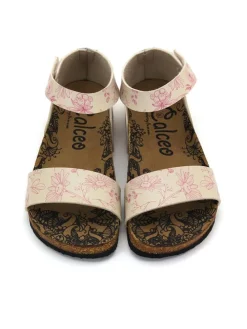 Sandalen beige/lichtroze