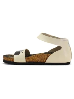 Sandalen beige/zwart