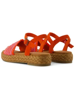 Sandalen oranje