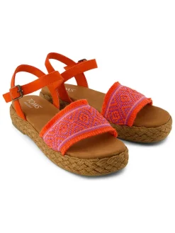 Sandalen oranje