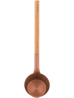Saunalepel beige/koperkleurig - (L)43 cm
