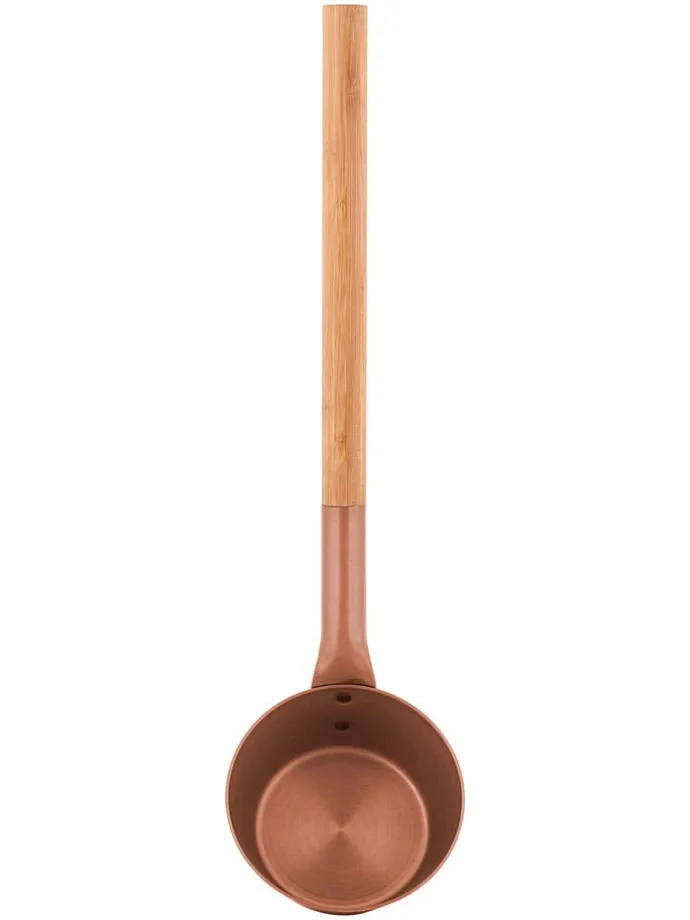 Saunalepel beige/koperkleurig - (L)43 cm