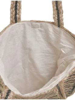 Schoudertas beige - (B)34 x (H)34 cm
